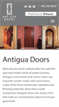 Mobile Screenshot of antiguadoors.com